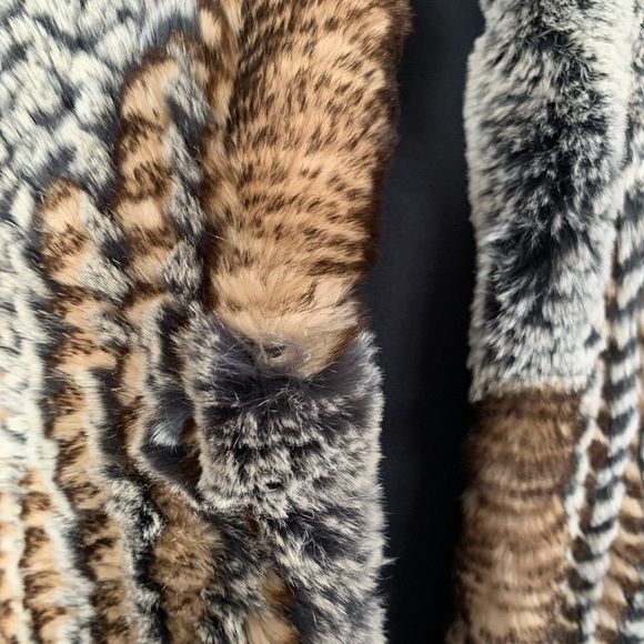 Vintage 100% Rabbit fur scarf - Picture 5 of 6